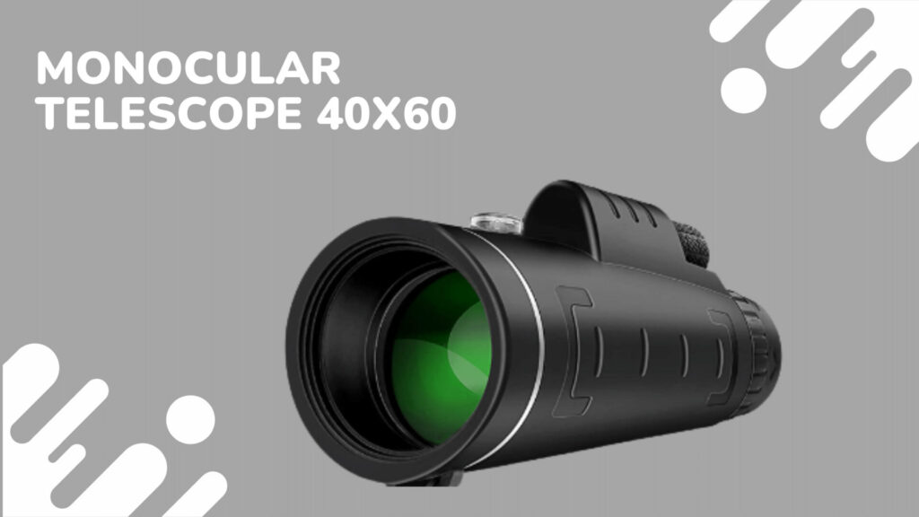 Monocular Telescope 40x60 Monocular with Night Vision