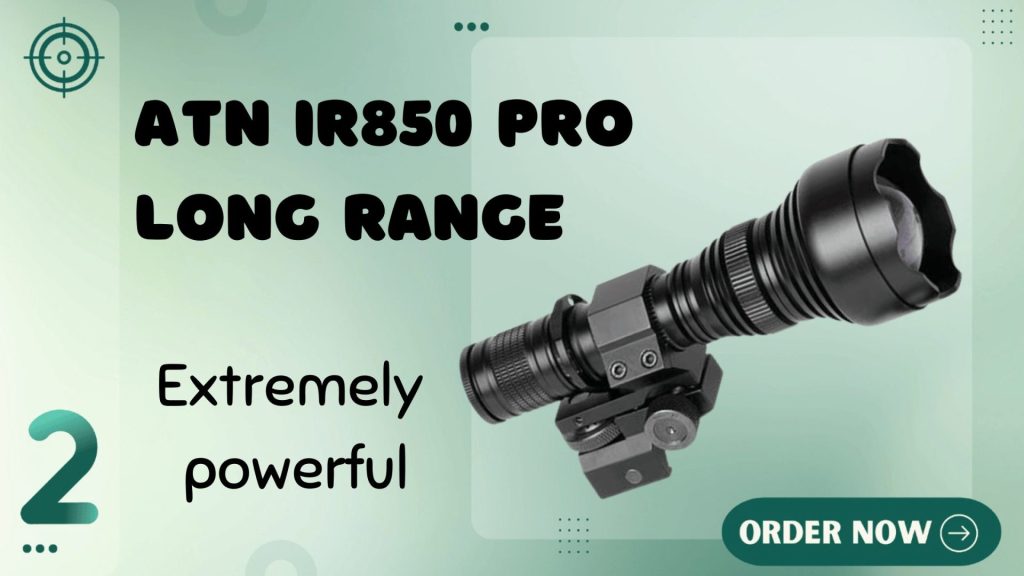 ATN IR850 Pro Long Range Illuminator for Hunting
