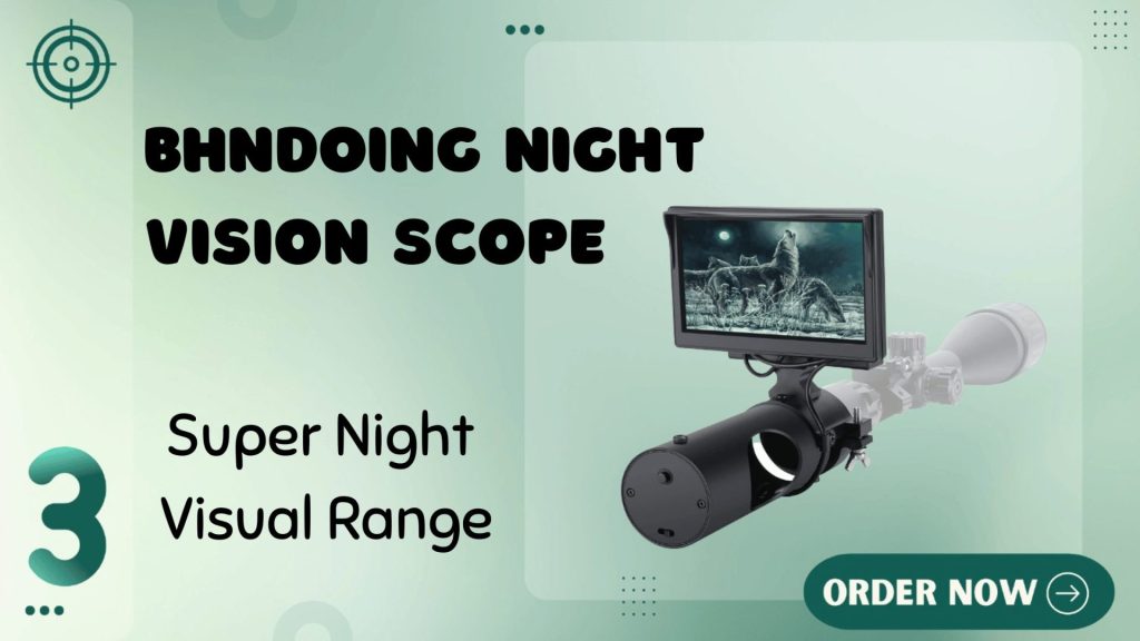 BHNDOING Long Distance Night Vision Scope